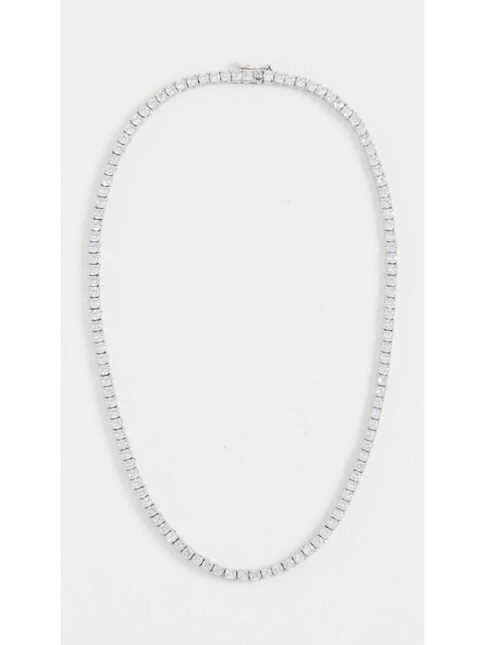 SHASHI Medium Tennis Necklace Medium Tennis Necklace